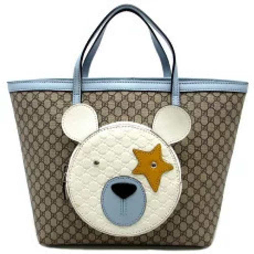 Gucci Circus Tote Handbag Leather Multicolor